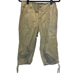Bamboo Traders Sz 8 Khaki Capri Pants 100% Cotton